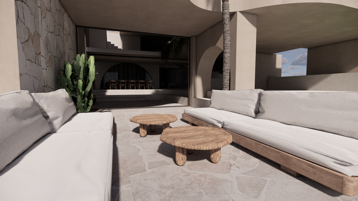 Textura Organic Coffee Table - Australian Blackwood