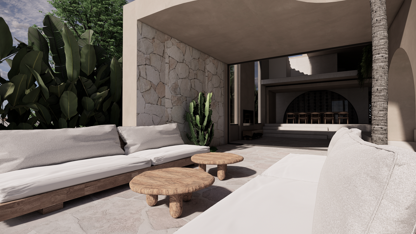 Textura Organic Coffee Table - Australian Blackwood
